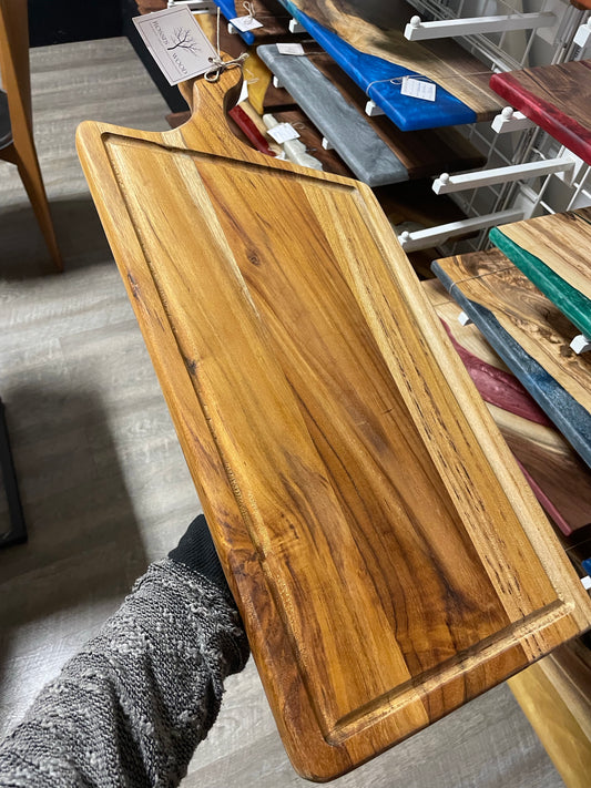 Teak juice board