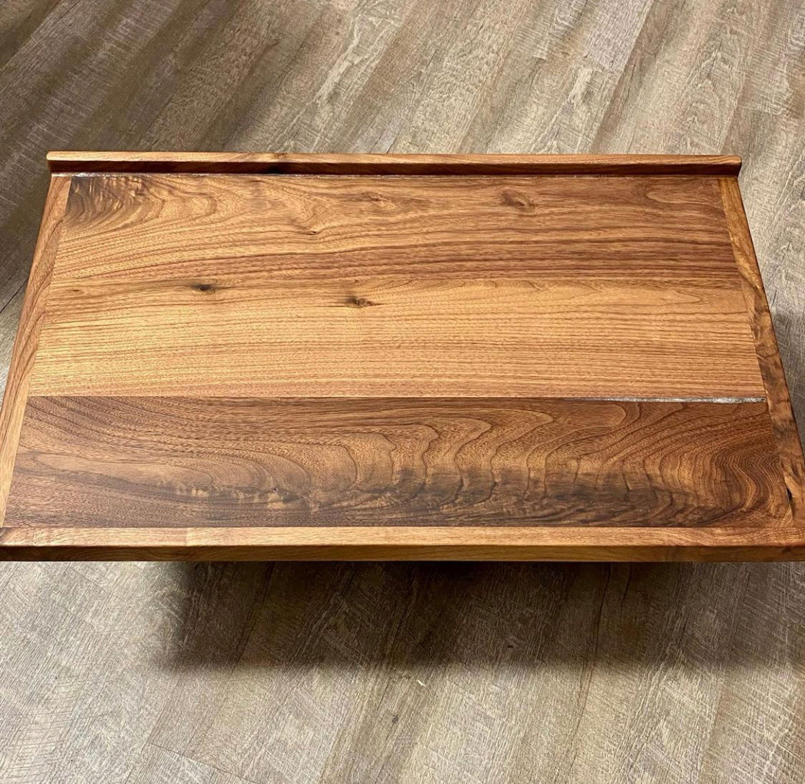 Double-Sided Black Walnut Pastry Board