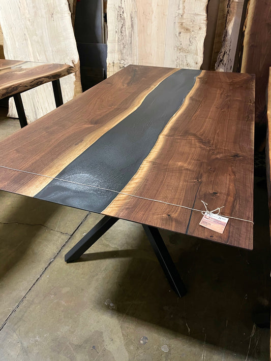 Dark Grey River Table