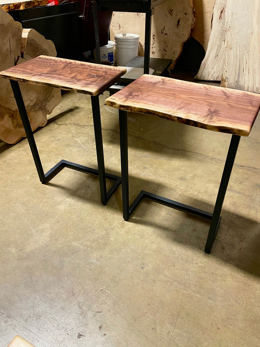 Black Walnut Side Tables