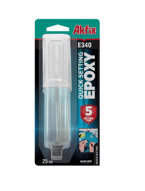 Akfix E340 Quick Setting E-Poxy - 25 mL
