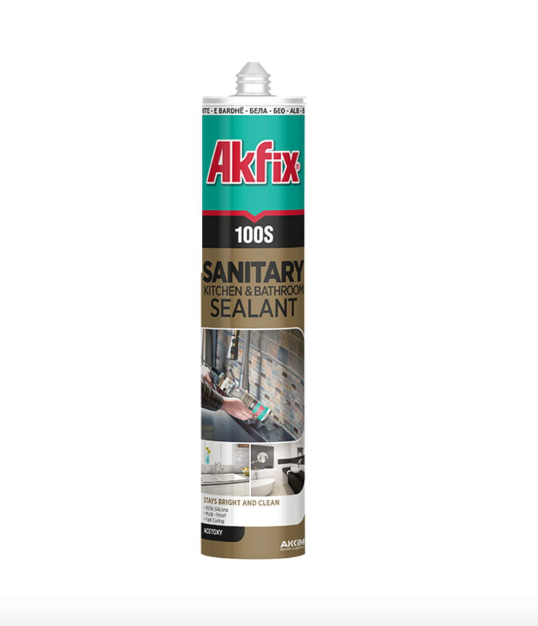 Akfix Sanitary Sealant - 280 mL