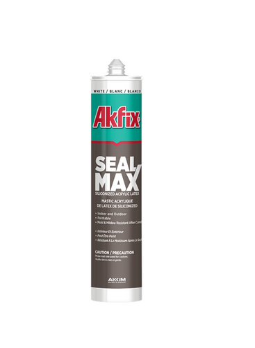 One-component universal acrylic sealant suitable for filling cracks and joints both indoors and outdoors. It’s a cost-effective plastic-elastic sealant ideal for particularly static joints.  Properties Over paintable. Very low VOC content. Very easy to apply and clean. Water-proof after curing. Can be used on all porous surfaces such as brick, concrete, wood etc. No odour. Applications Area Sealing of low movement joints between various construction materials (wood, concrete, brick etc.). Filling cracks in 